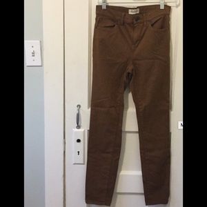 Madewell high rise skinny jeans